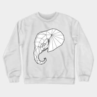 Elephant wireframe Crewneck Sweatshirt